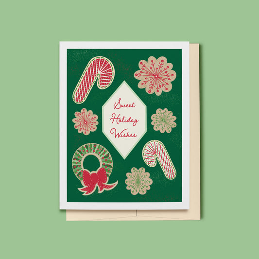 Christmas Cookies Holiday Card, Whimsical Woodlands Collection
