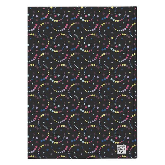 Galaxy Swirls Hardcover Journal, Perforated Lined Sheets