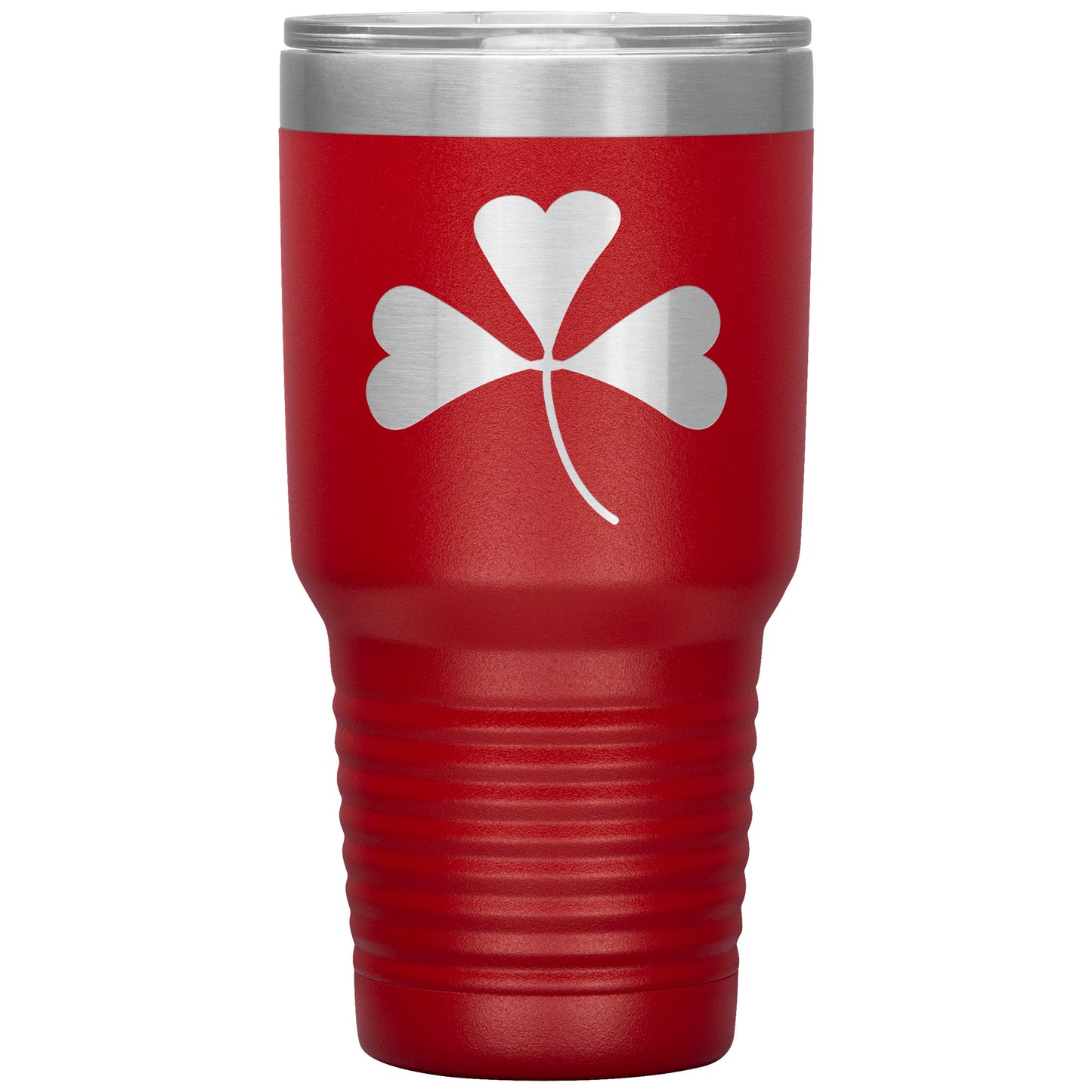 Insulated Coffee Tumbler, Shamrock, 30 oz.