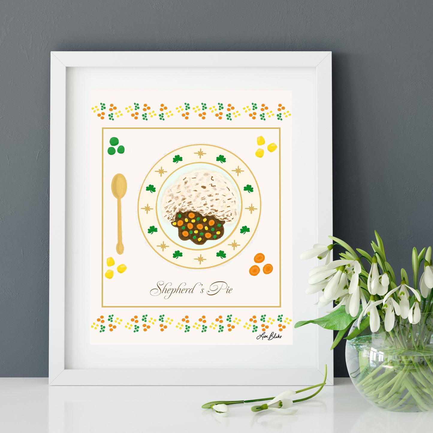 Shepherds Pie Art Print