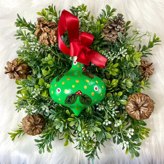 The Mary Hand Painted Ceramic Ornament, One of a Kind Gift