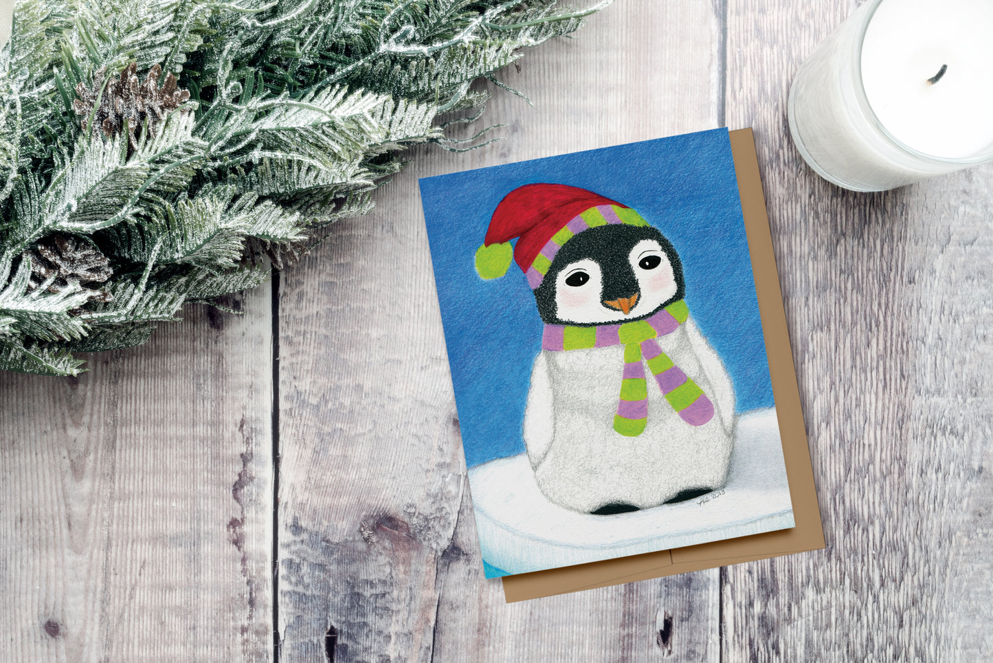 Merry O'Penguin Boxed Cards (10 Pack)