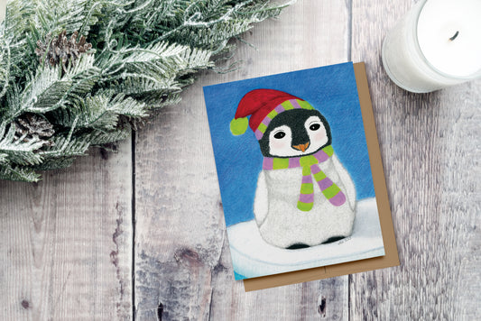 Merry O'Penguin Boxed Cards (10 Pack)