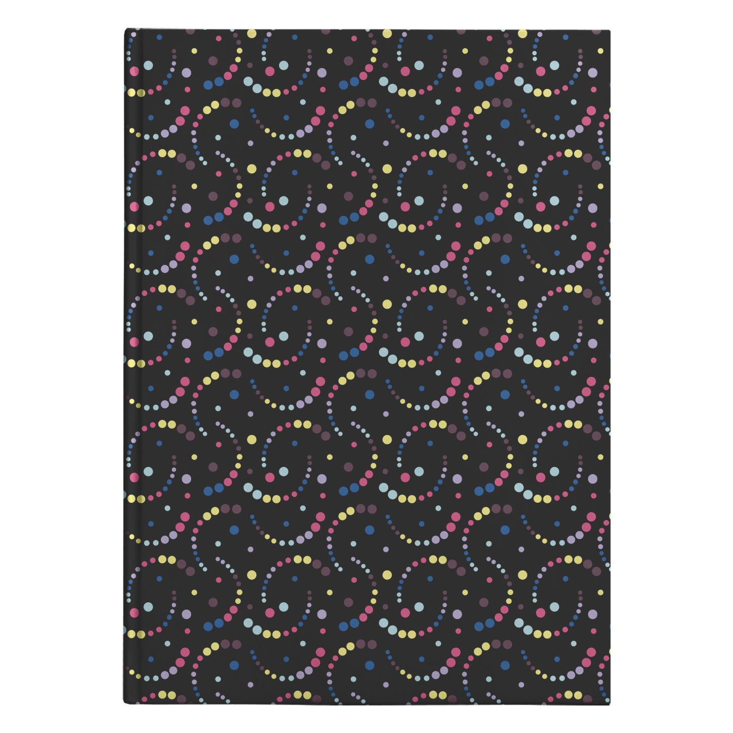 Galaxy Swirls Hardcover Journal, Perforated Lined Sheets