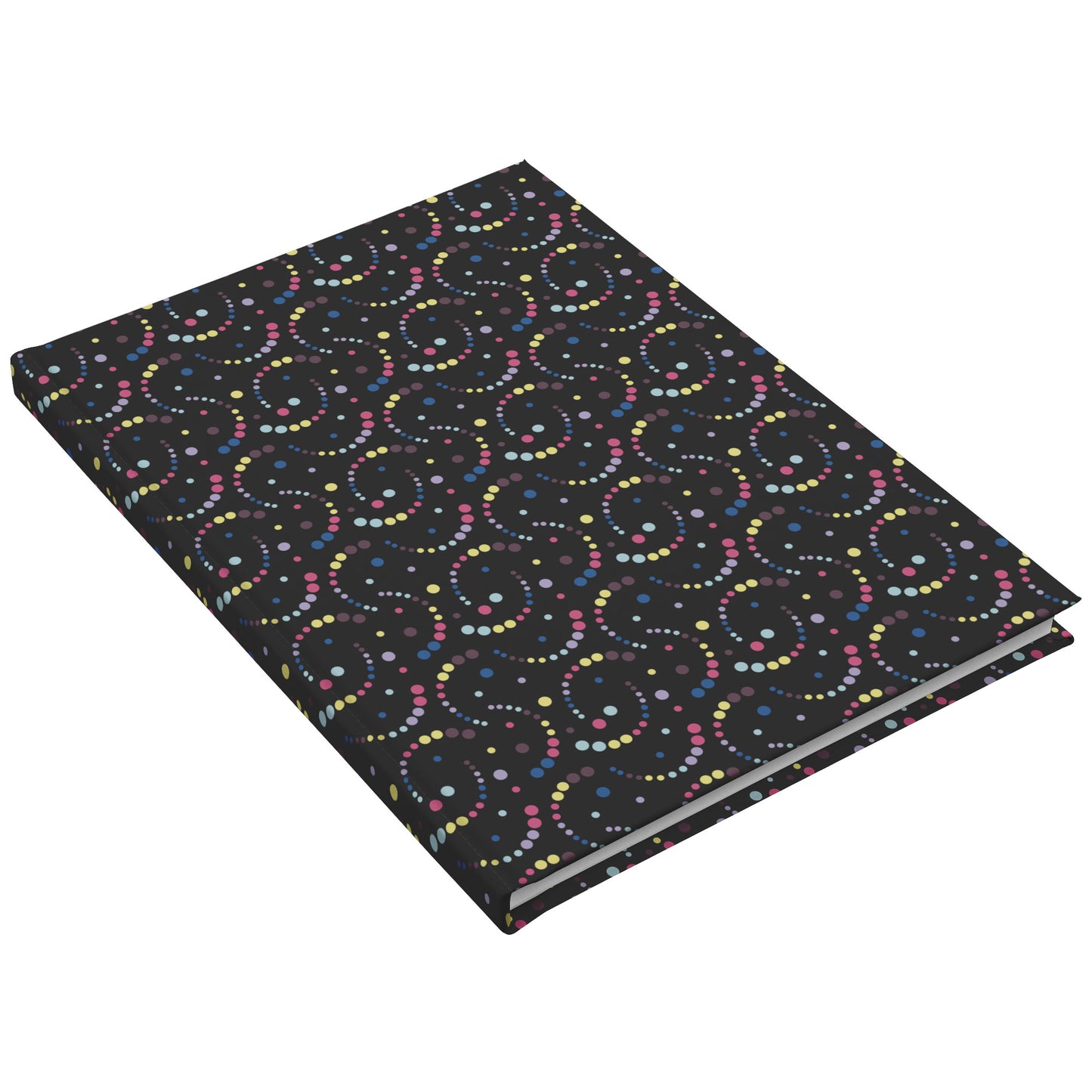 Galaxy Swirls Hardcover Journal, Perforated Lined Sheets