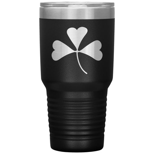 Insulated Coffee Tumbler, Shamrock, 30 oz.