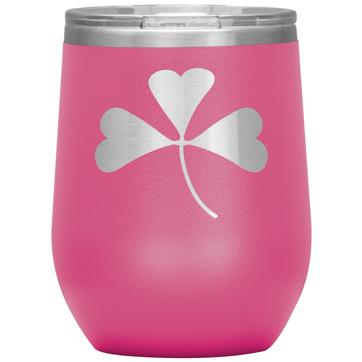 Insulated Wine Tumbler, Shamrock, 12 oz.